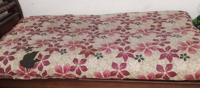 double bed folded mattress
