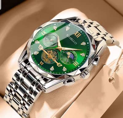 Luxury KASRLUO Business & Casual Men's Wristwatch