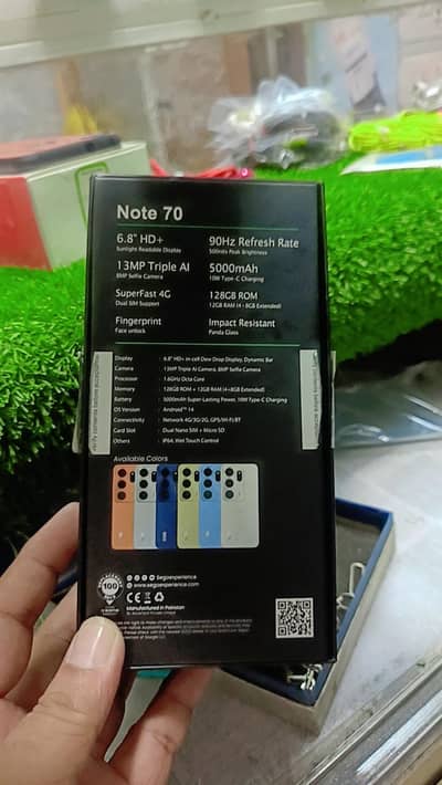 sego note 70