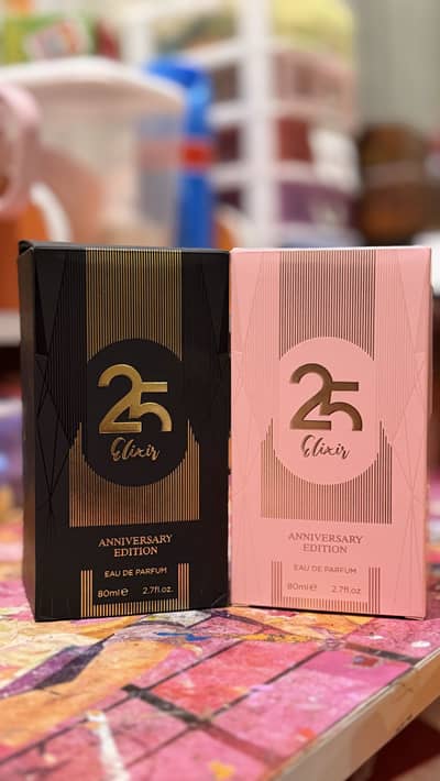 Limited edition J. 25th Anniversary Special perfumes for Him & Her