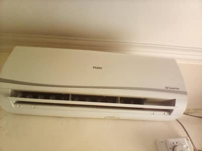 Haier DC inverter 1.50 ton used condition only 1 session use