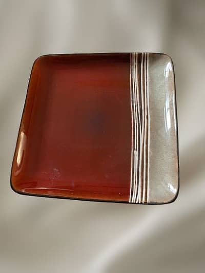 Set of 20 Ceramic Plates 10 X 10 inch
