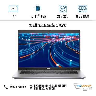 Dell Latitude 5420 i5 11th Gen 8GB RAM 256GB SSD 14 Inch