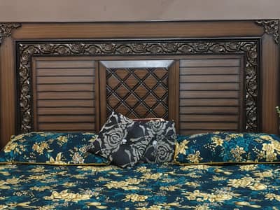Bed with Dressing