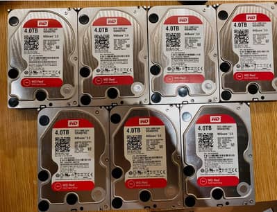 WD-Hard Drives Internal HDD WD Red Pro NAS Hard Drive - 4TB