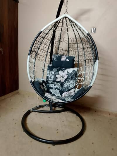 hanging swing with chair