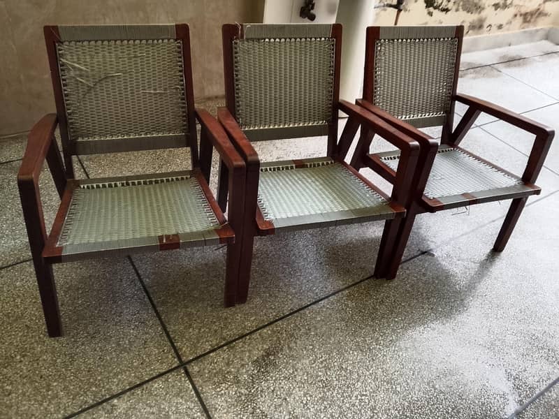 study table and 3 chairs 3