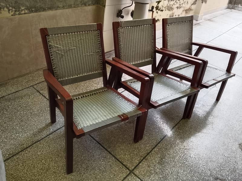 study table and 3 chairs 6