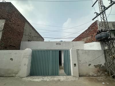 10 Marla semi commercial  for factory and residential