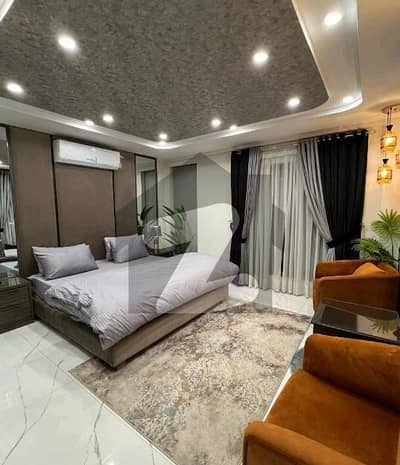 One Bed Apartment Luxury Furnished Available For Rent In Sector C Bahria Town Lahore