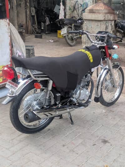 Honda Cg 2022 model Karachi number
