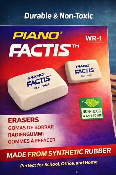 Factis Eraser Spanish and maliky