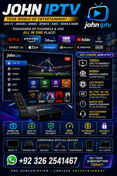 IPTV Affordable IPTV IPTV/IPTV Service High-Quality