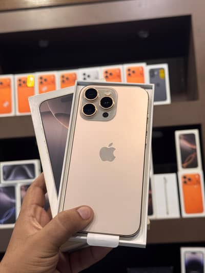 iPhone 16 Pro Max 512GB  Desert PTA Approved