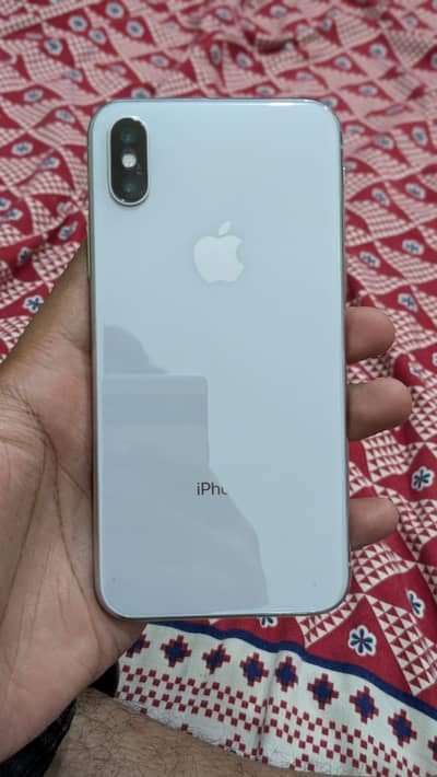 i Phone X 64gb  10 by 10 White Colour 100% Genuine
