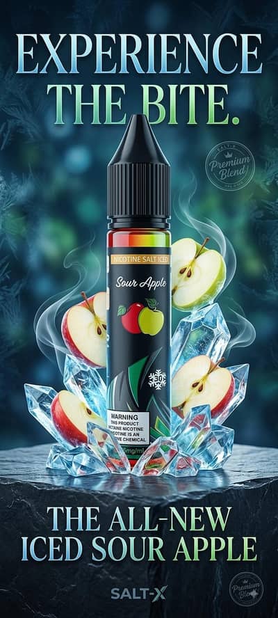 Nic Salt Pod Flavours. (Lott) 03356966587