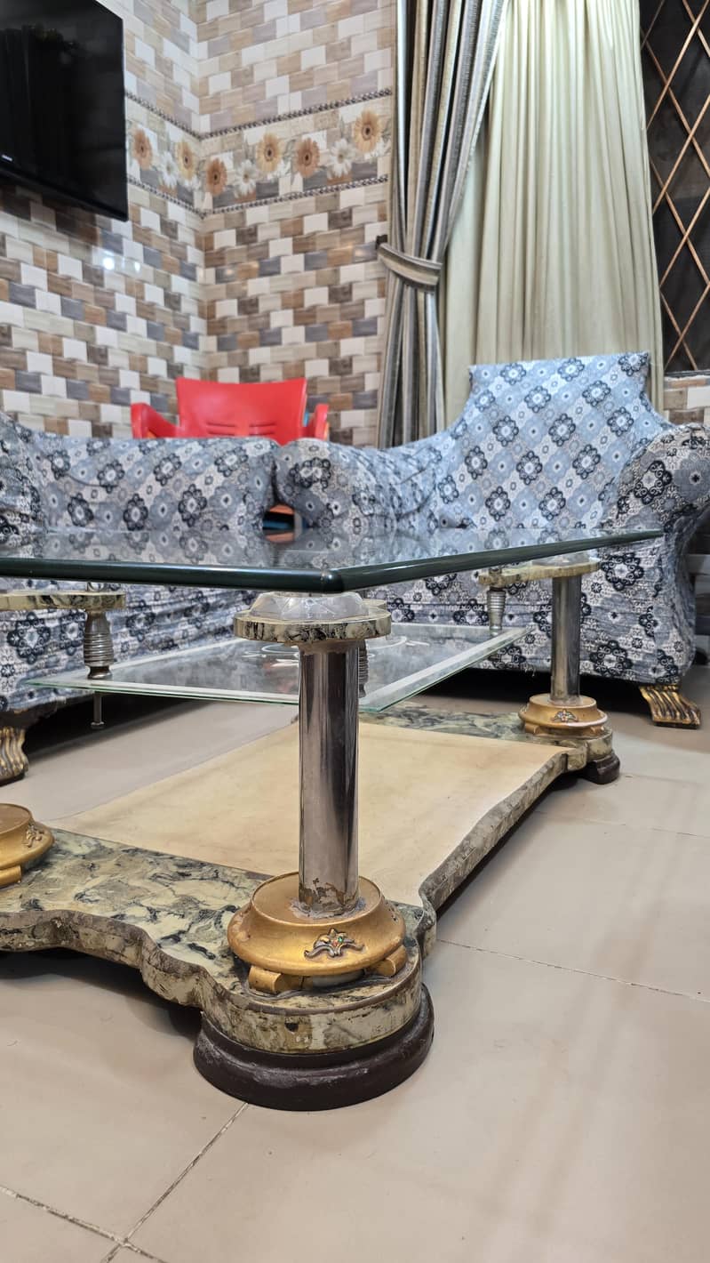 Table (Fancy Glass Table) - Table only 1
