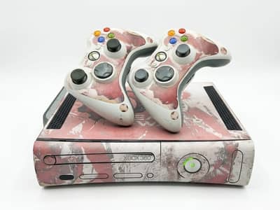 Xbox 360 Fat (JTAG/RGH) + 2 Original Wireless Controllers