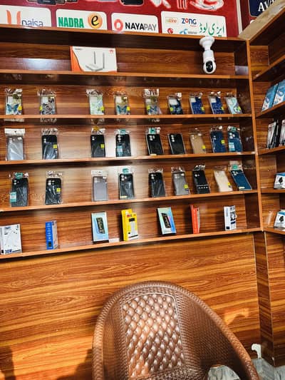 Urgent Sale Mobile shop with accessories