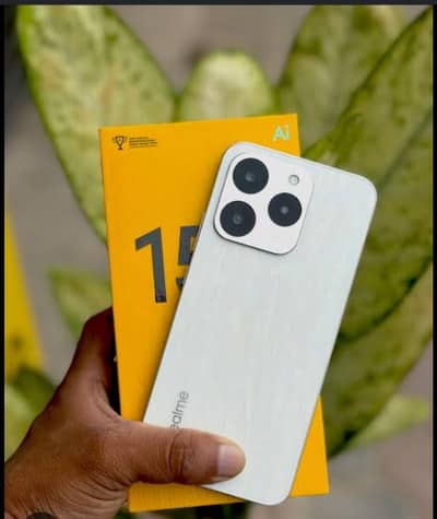 realme 15t 5G 256 big battery 7000 light wight full box 20/days use