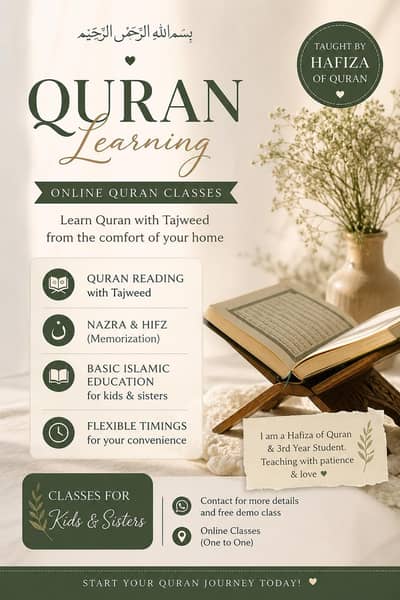Online Quran teacher