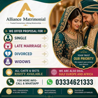 Trusted Marriage Bureau Pakistan | All Sects Rishta Available
