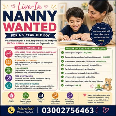 Nanny job