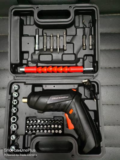 Mini rechargeable drill and screw driver