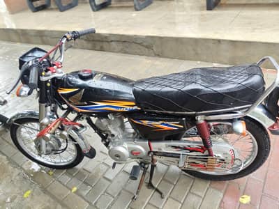 Honda 125 18 model good condition