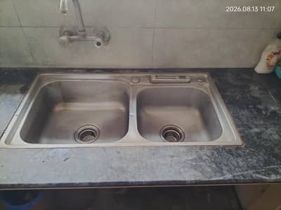 Double Bowl Stainless Steel Kitchen Sink for Sale