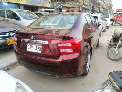 Honda City IVTEC 2019 new grill manual carnelian red colour