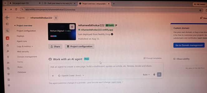 Website for sale plus website service