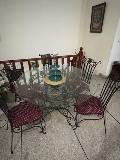 dining table with chairs