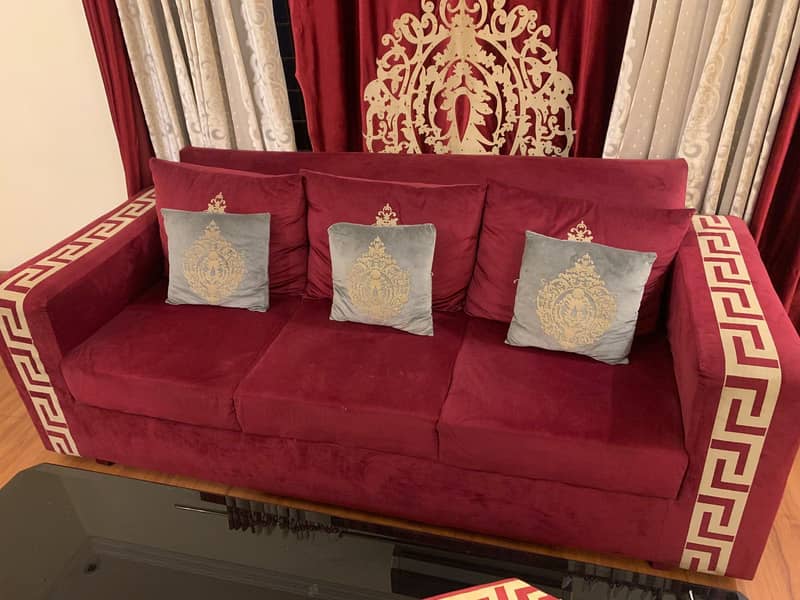 6 seater sofa plus 3