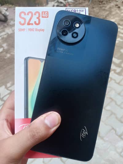 Itel S23 with box 8/128 Total Genuine urgent sale