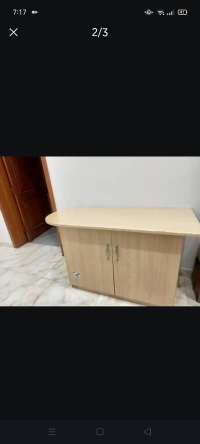 wood iron stand