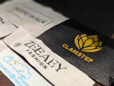 Premium Custom Woven Labels for Clothing Brands