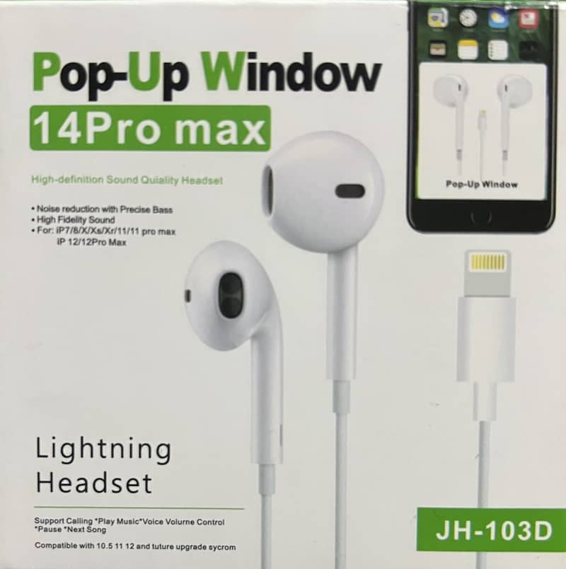 iphone Handfrees bluetooth ( lightning ) 3