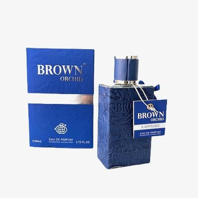 Brown orchid perfume