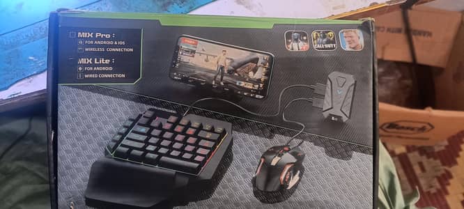 mix pro 4 In 1 Mobil game combo pack