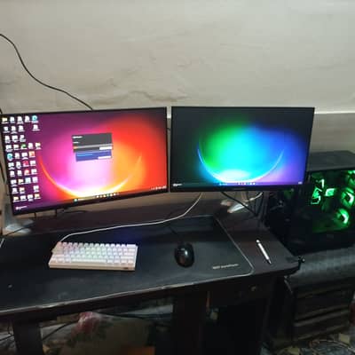 RYZEN 5 3600 | RTX 2060 SUPER | 32GB RAM | 2 GAMING MONITORS