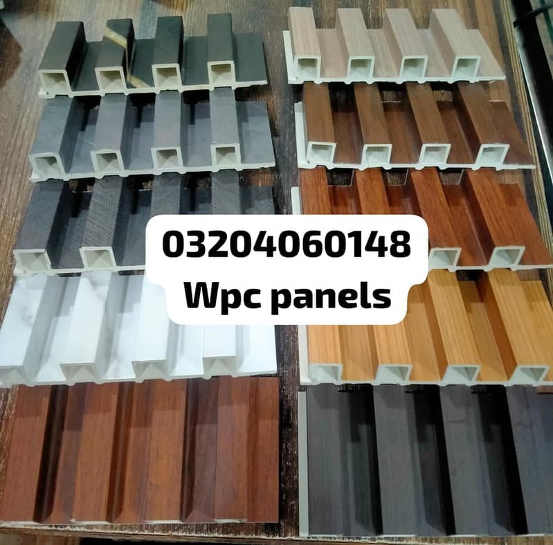 Wpc wall panel-Wpc fluted panel-Pvc wallpanel-Solid panel-Wall panel 0