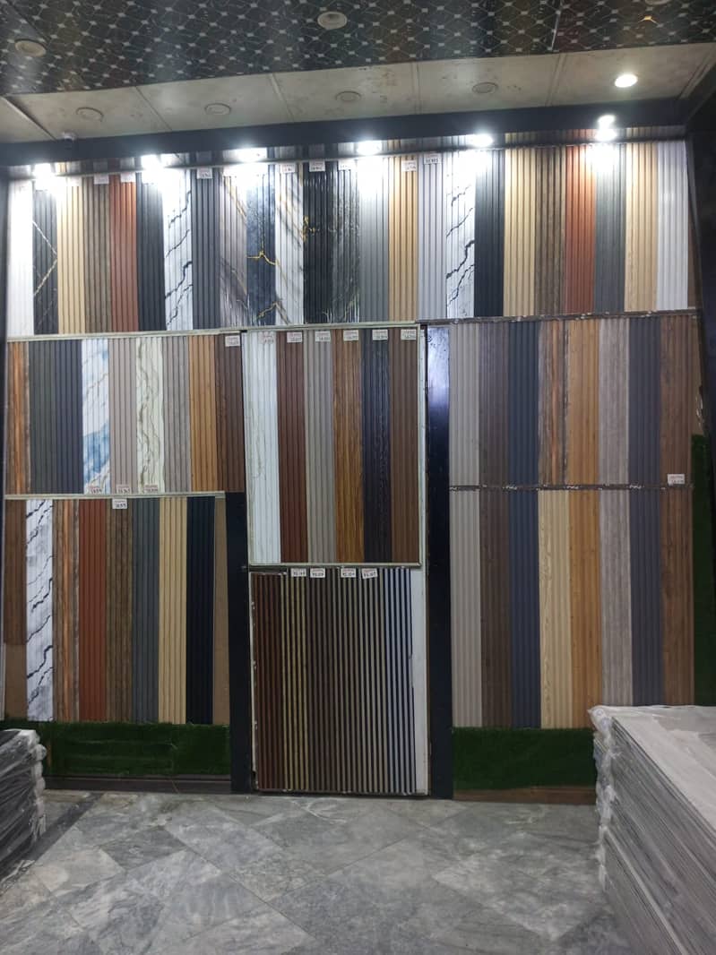 Wpc wall panel-Wpc fluted panel-Pvc wallpanel-Solid panel-Wall panel 1