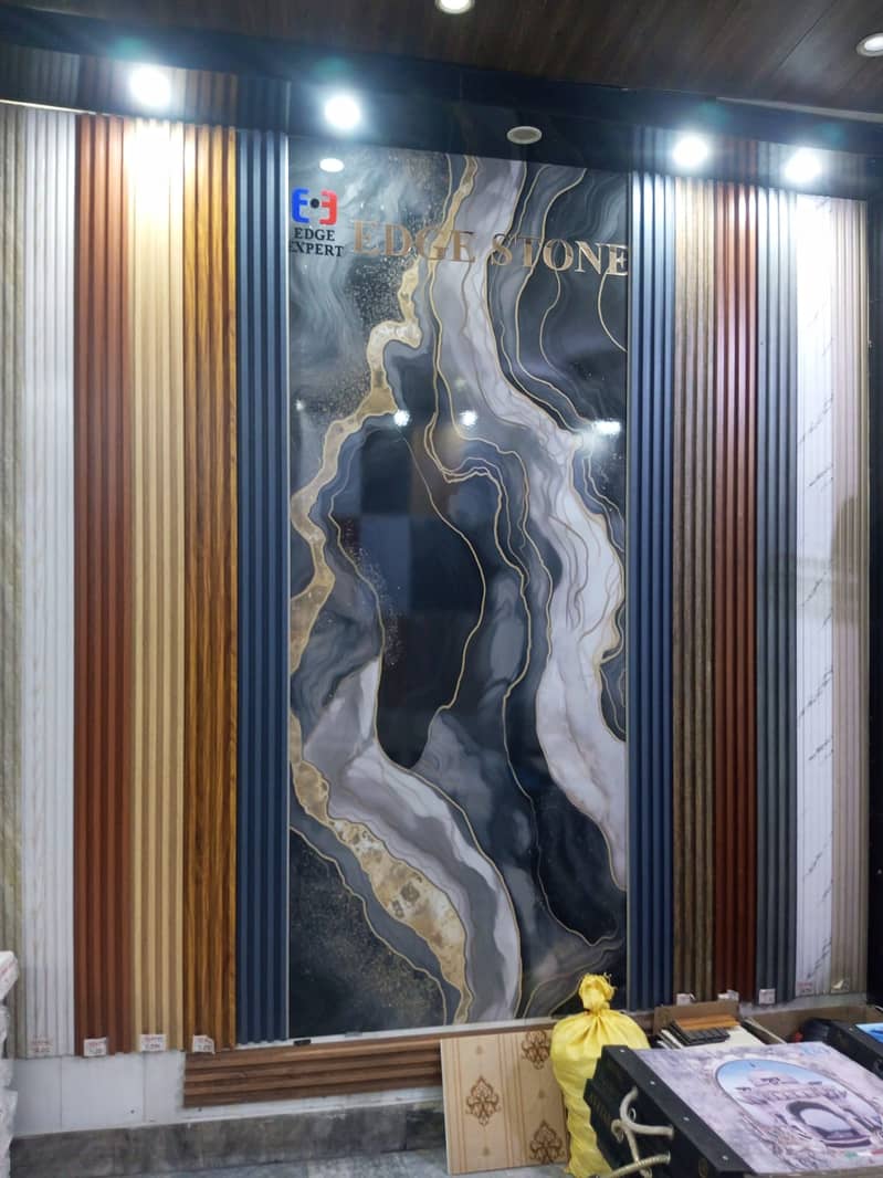 Wpc wall panel-Wpc fluted panel-Pvc wallpanel-Solid panel-Wall panel 7