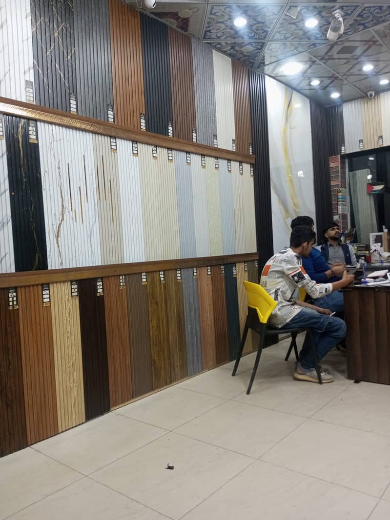 Wpc wall panel-Wpc fluted panel-Pvc wallpanel-Solid panel-Wall panel 14