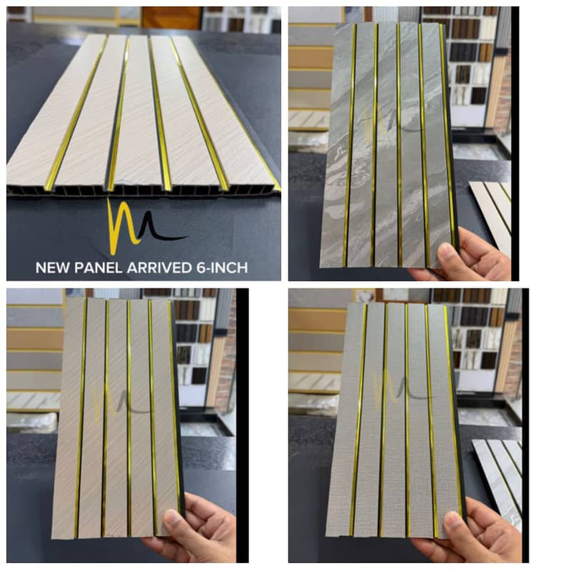 Wpc wall panel-Wpc fluted panel-Pvc wallpanel-Solid panel-Wall panel 17