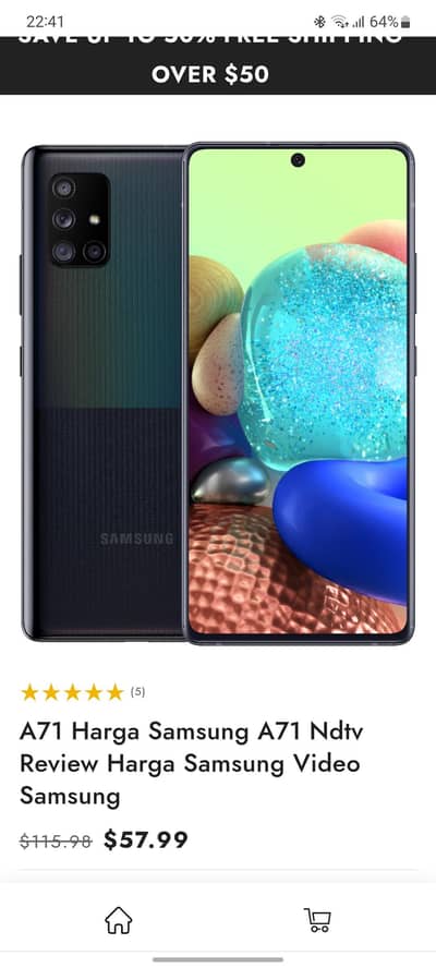 Samsung Mobile A71