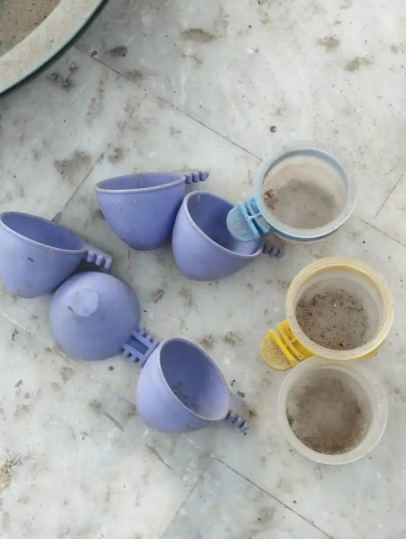 Birds cage Accessories feed pots, bottles, magnets, nest boxes, nets — photo 9