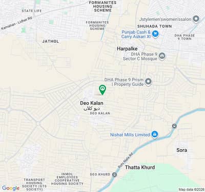1 Kanal Pair Plot for Sale DHA Phase 9 Prism, Block D