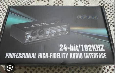 soundcard interface 2 in 6 out